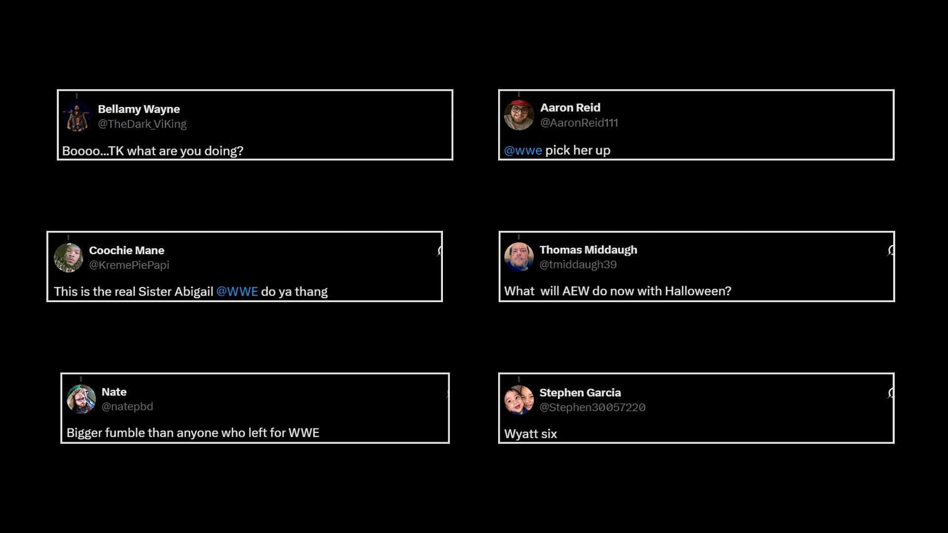 Fans react to Abadon's announcement (Credit: Fan reactions on X)